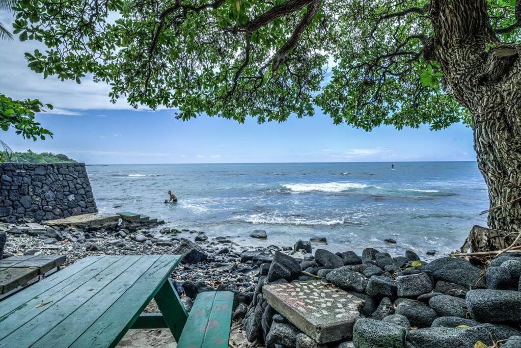 Newly Upgraded 1Br Unit Near Beach Max Of 5 Guests カイルア・コナ エクステリア 写真