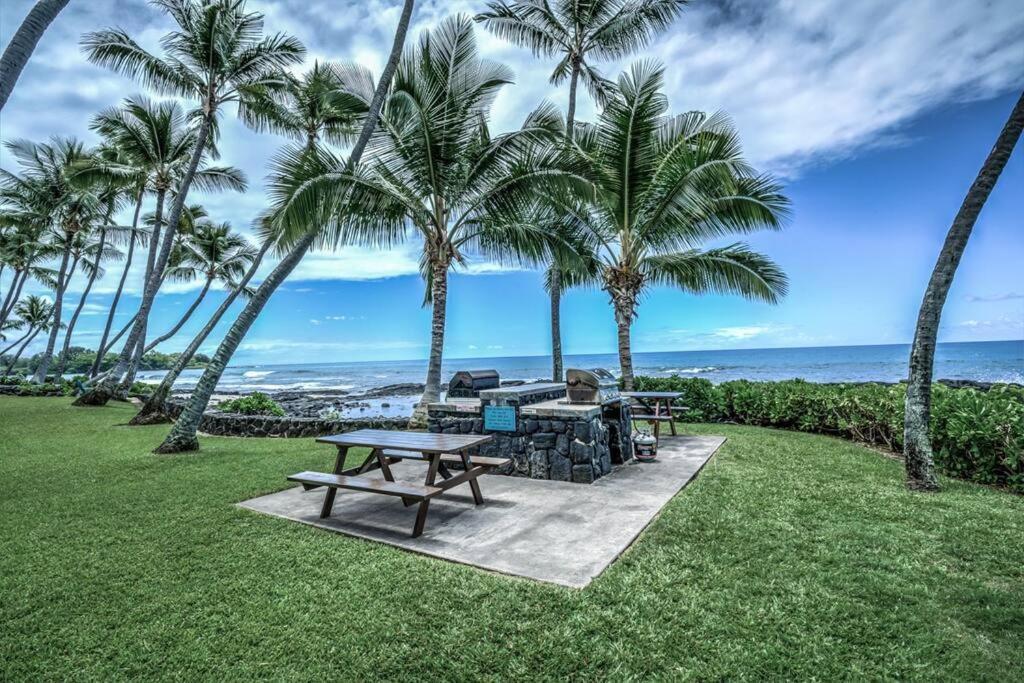 Newly Upgraded 1Br Unit Near Beach Max Of 5 Guests カイルア・コナ エクステリア 写真